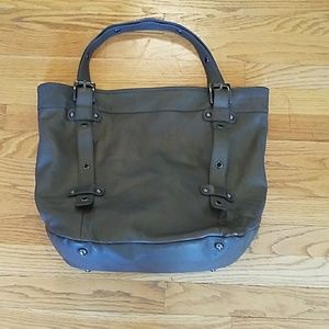 Steve Madden large LEATHER tote